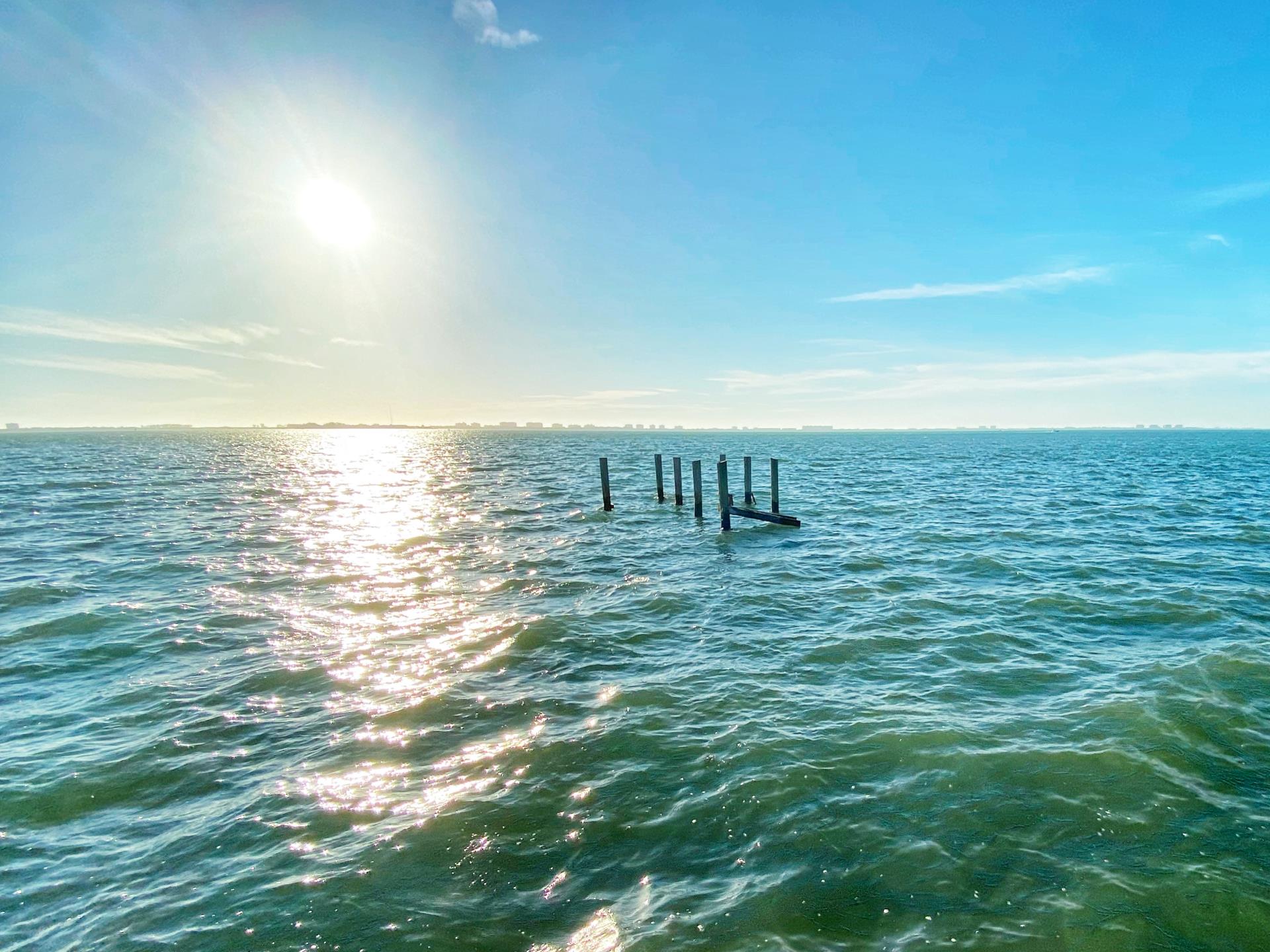 The old pier has been removed and the contractor will soon begin to drive pilings for the new construction.