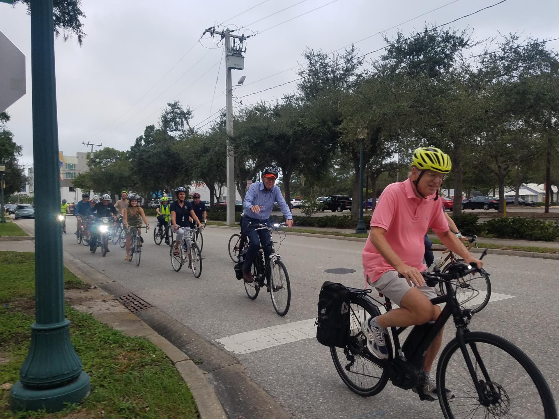 Group Ride Bike to Work Day