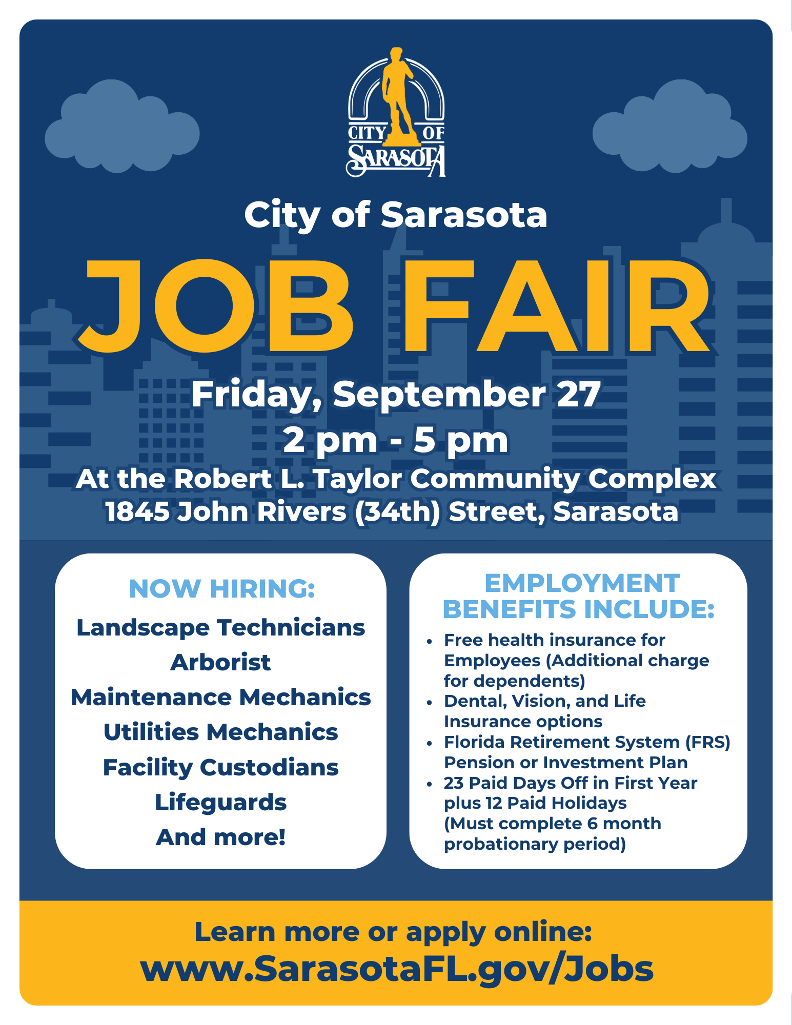 COS Job Fair Flyer