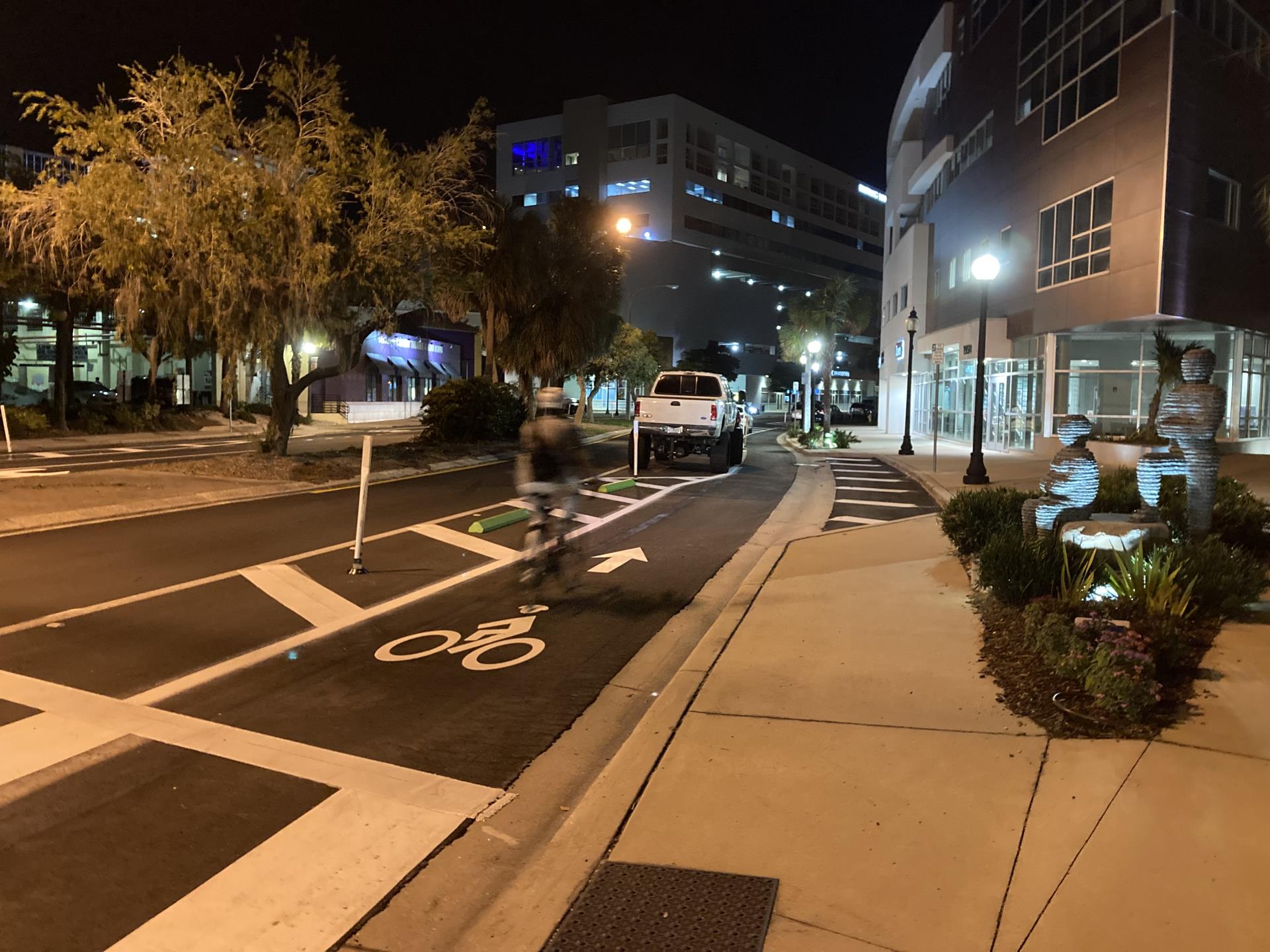 Ringling Trail at Night